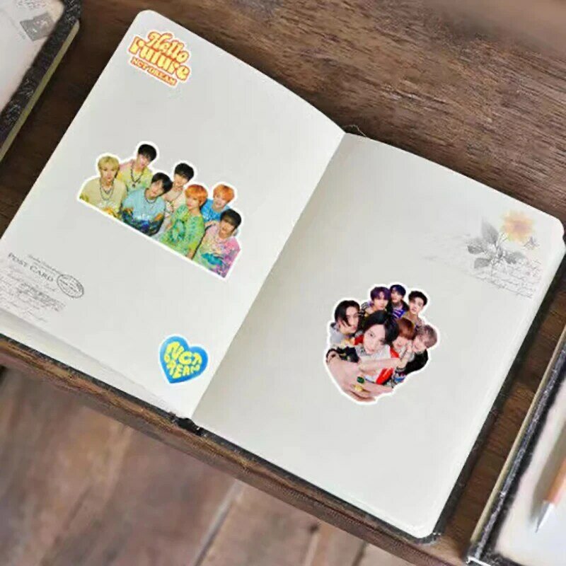100 قطعة/المجموعة Kpop NCT 127 حلم ملصقات جديد ألبوم مرحبا المستقبل الكون خلل وضع ملصقات ل دفتر قرطاسية سكرابوكينغ