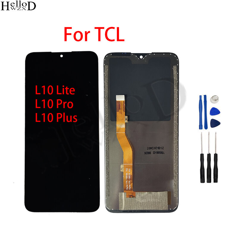 ل TCL L10 لايت شاشة الكريستال السائل ل TCL L10 برو/L10 زائد وحدة LCD محول الأرقام بشاشة تعمل بلمس وحدة الجمعية استبدال