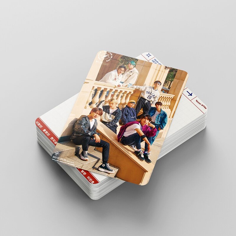 54 قطعة/المجموعة Kpop الضالة الاطفال جديد ألبوم لا صورة سهلة بطاقات HD المطبوعة بريدية LOMO بطاقات لمحبي هدية اكسسوارات
