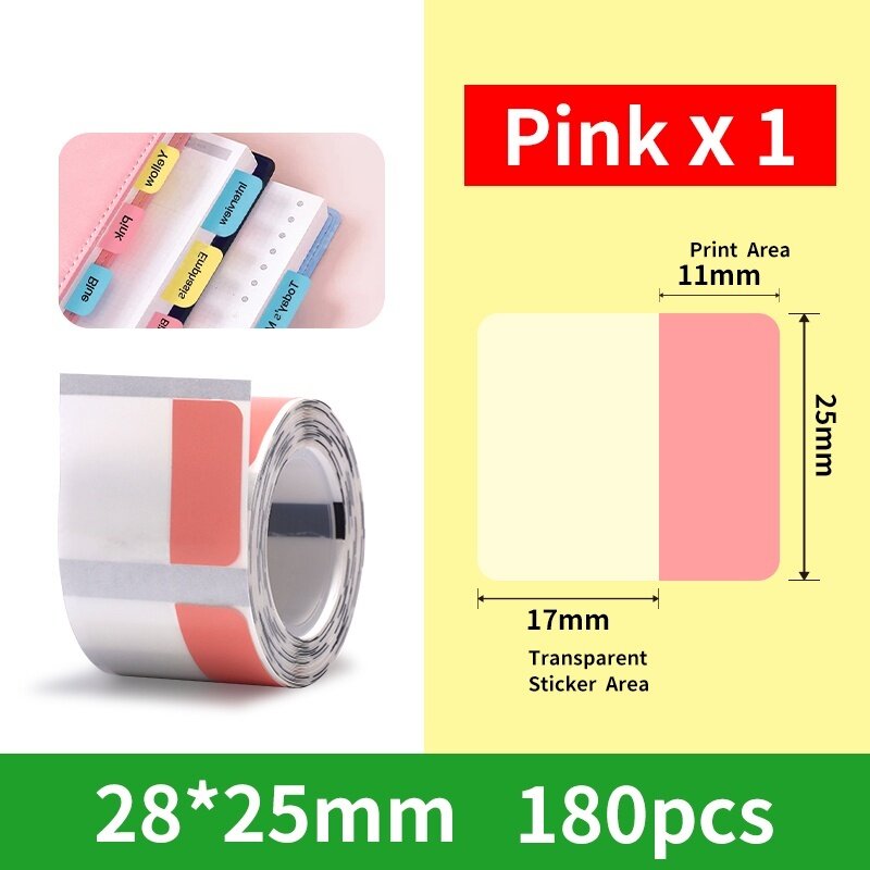 Niimbot B21 Index Sticker Label Paper Convenience Sticker Label Mark Creative Note Instructions Classification Sticker