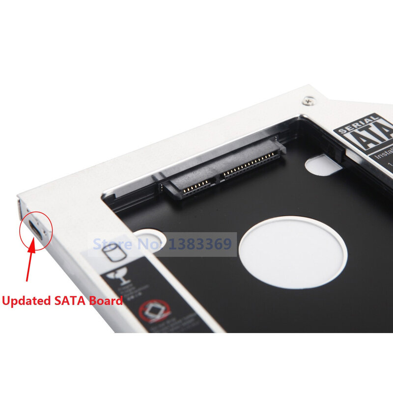 NIGUDEYANG SATA 2nd القرص الصلب HDD SSD علبة العلبة لينوفو V130-15IBK B51-80 G70-35