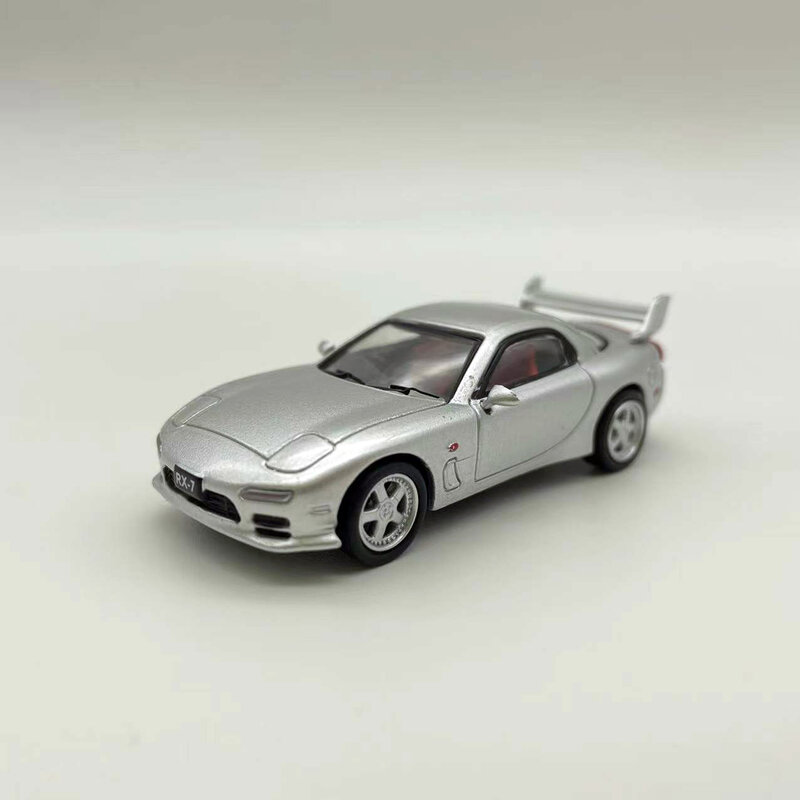 Timemicro 1/64 RX-7 FD حلم سلسلة سباق السيارات JDM الرياضة سيارة دييكاست لعبة نموذج سيارة مع حافظة هدايا للأطفال الأولاد