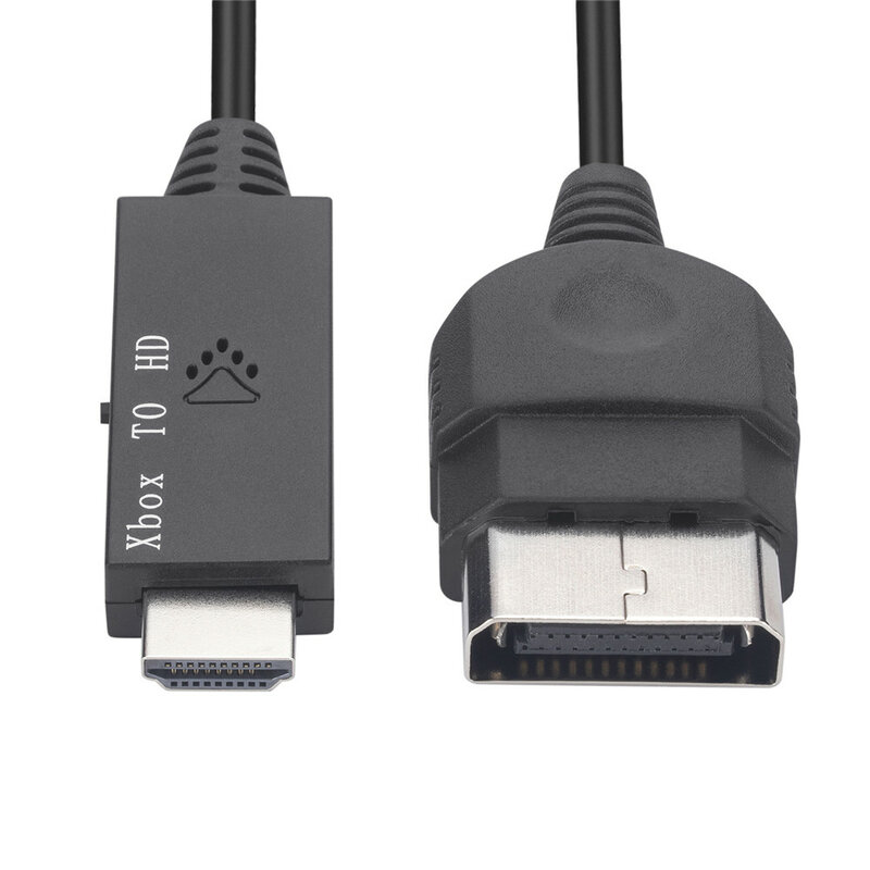 1080P Xbox إلى HDMI محول صوت الفيديو محول لعبة HD وصلة كابل HDMI-متوافق مع أصلي Xbox لعبة شاشة التلفاز العارض