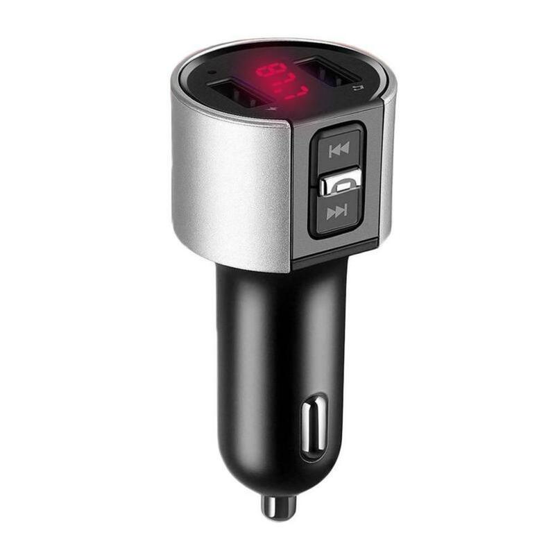 بلوتوث FM الارسال مشغل MP3 يدوي سيارة عدة المزدوج USB سريع مهايئ شاحن ل جهاز تسجيل فيديو رقمي للسيارات راديو اكسسوارات السيارات
