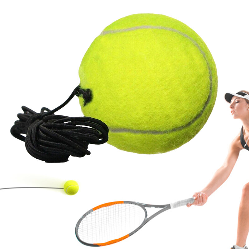 Tennis Training Ball String Ball Spare Balls For Tennis Trainer Self Tennis Training Tool Suitable For Beginners Sports Exercise