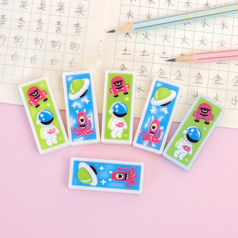 Eraser Creative Space Relief Rubber Suit Student Stationery #1