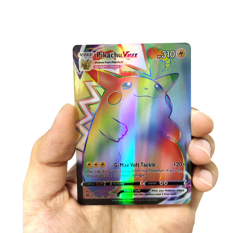 بطاقة البوكيمون الجديدة التي تتميز بـ VMAX باللون الذهبي والفضي والأسود وهي نسخة إنجليزية/كورية من بطاقات فريق العلامة GX V وهي عبارة عن بطاقات ...