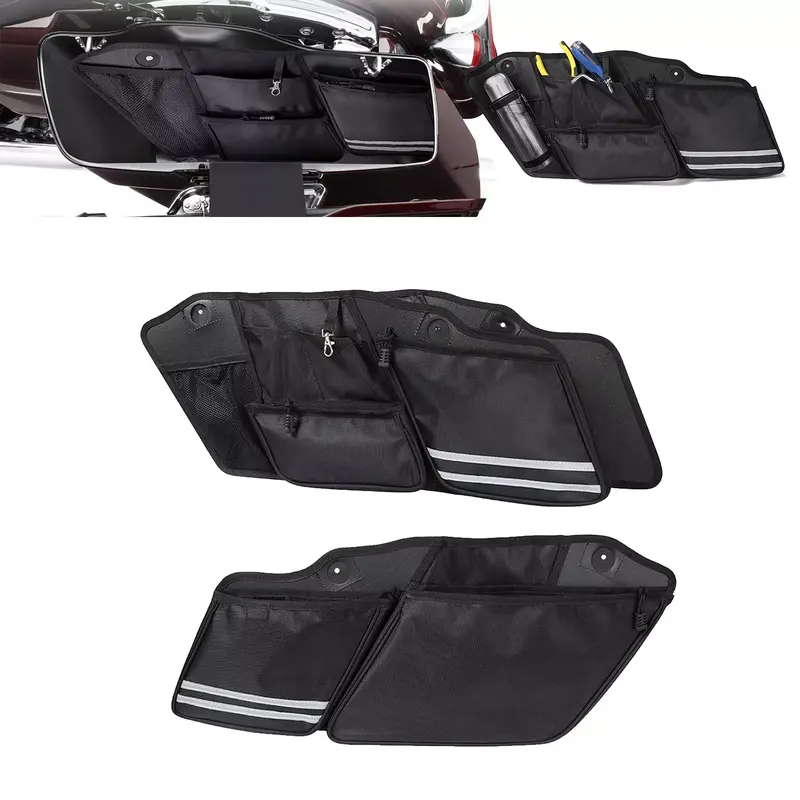 Siddle Bag Organizers for Touring Glide Touring  2014-2020 CVO