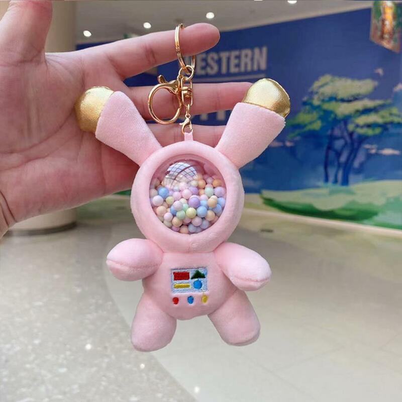 Eye-catching Keychain Bunny Plush Toy Backpack Decoration Astronaut Rabbit Doll Fine Texture  Multipurpose #4