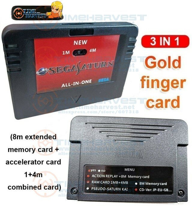 بطاقة ذاكرة SD سيجا زحل أصلية الكل في واحد كاى كاواي تستخدم مع القراءة المباشرة 4 متر وظيفة مسرع ذاكرة 8 ميجابايت