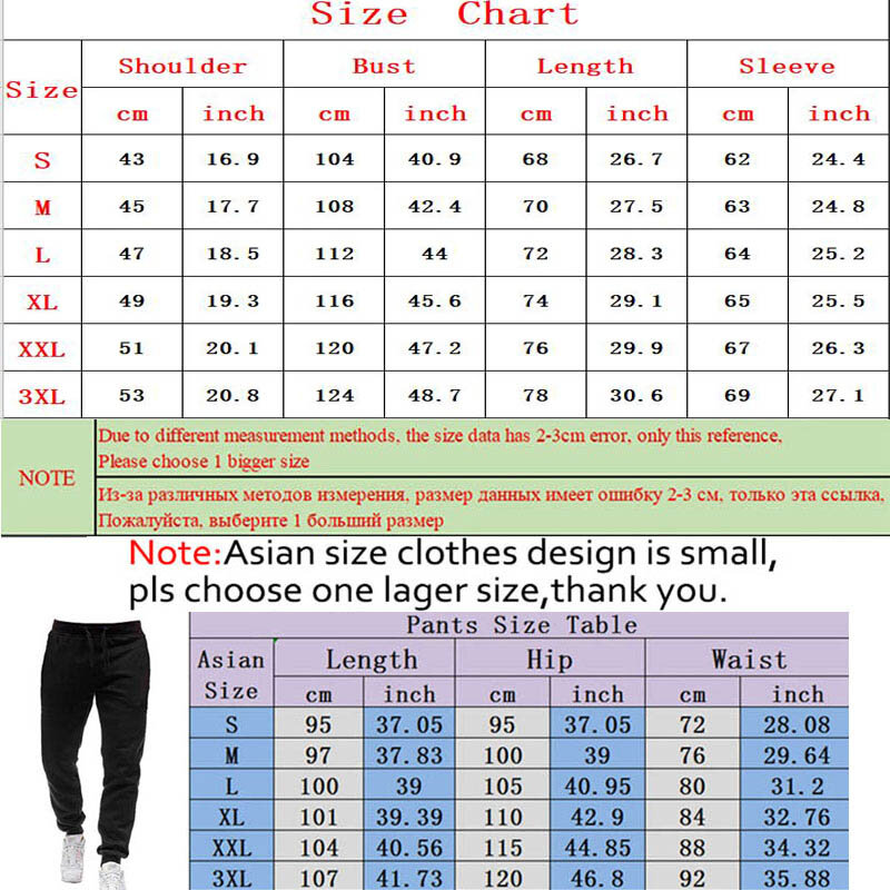جديد الشتاء ملابس للرجال الرجال مجموعات الطباعة هوديي مجموعة الصوف سستة البلوز رياضية غير رسمية Sweatpants الرجال رياضية 2021