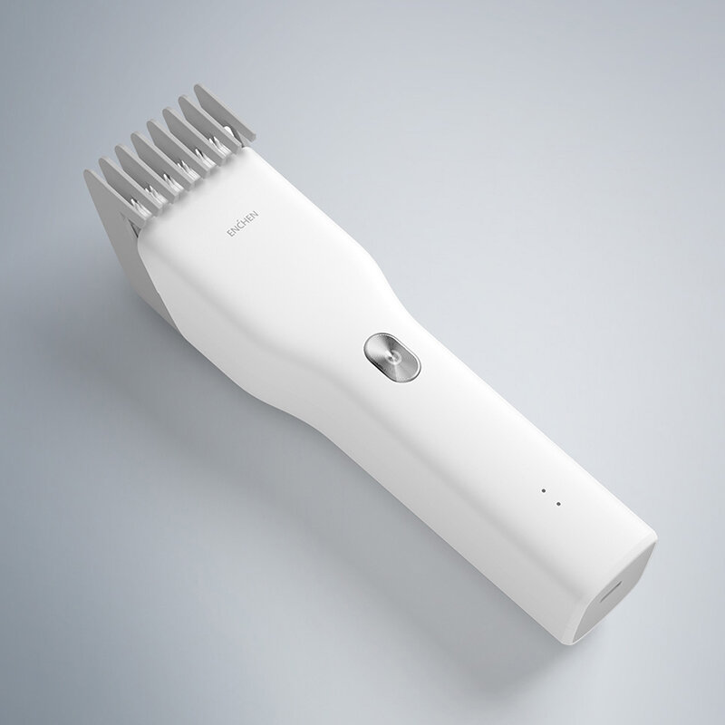 Youpin ENCHEN Boost USB مشابك شعر كهربائية قادين للبالغين أطفال لاسلكي قابلة للشحن مقص الشعر آلة المهنية #5