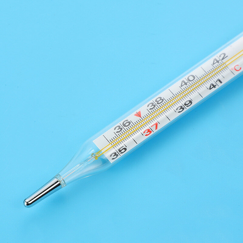 ميزان الحرارة للحمى الطبية الزئبق الزجاج ميزان الحرارة شاشة كبيرة جهاز القياس السريري