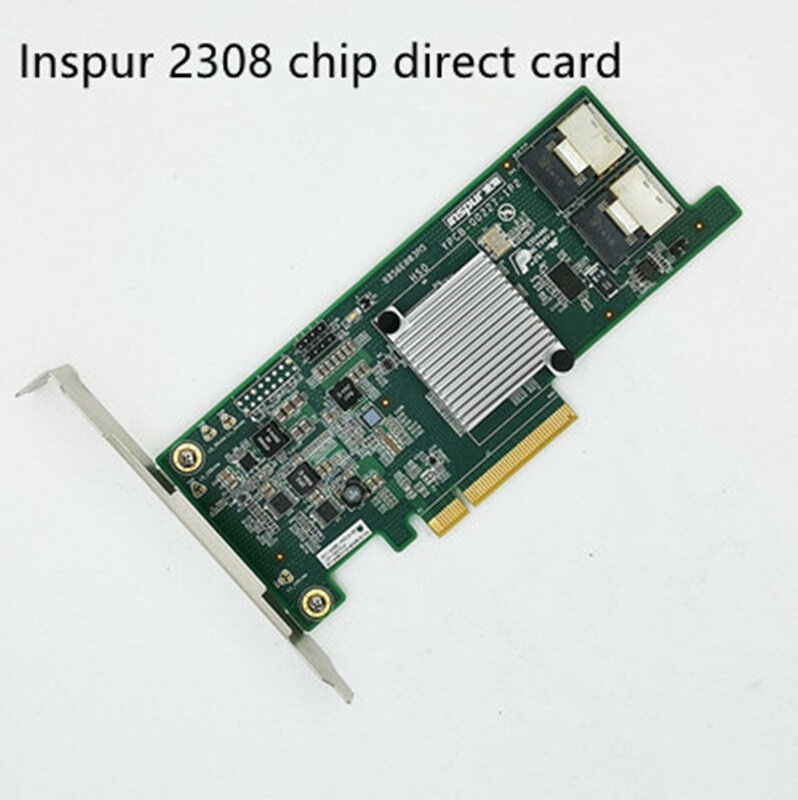 بطاقة المرور الأصلية 6GB Qunhui esxi RAID 0/1 صفيف بطاقة LSI SAS 2008 2308 9211 9205 9207 9217-8i IT mode 2308 chip PC