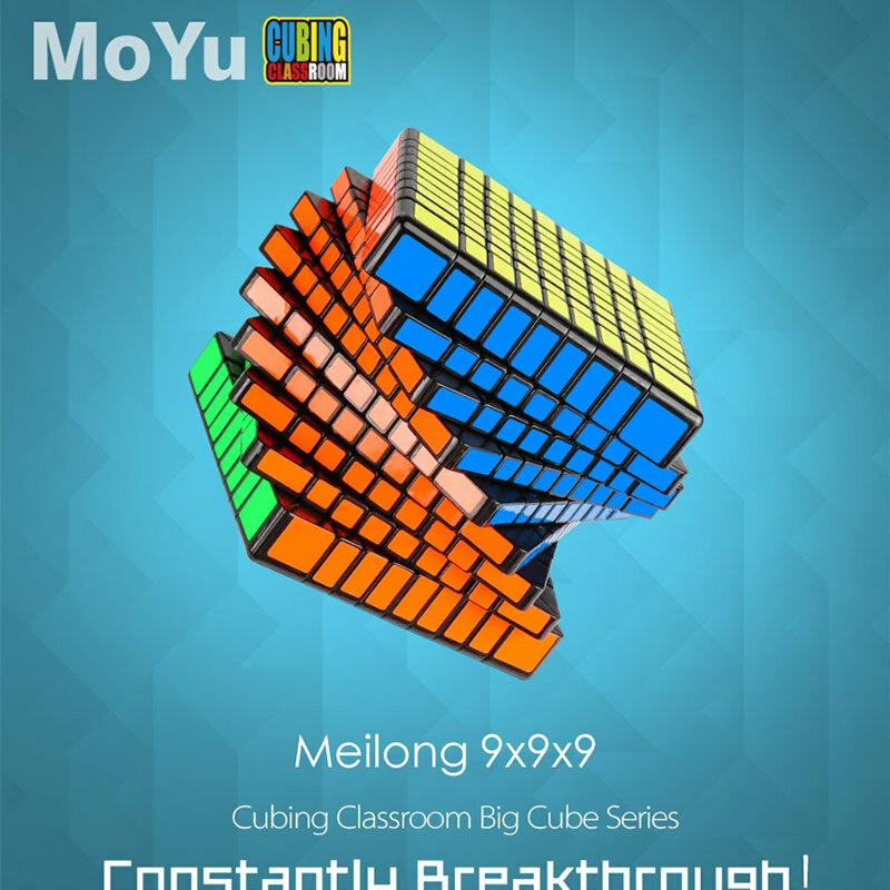 MoYu MeiLong 9 9x9x9 المكعب السحري MeiLong9 9x9 سرعة محترفة أُحجية مكعبات ضد الإجهاد ألعاب تعليمية للأطفال