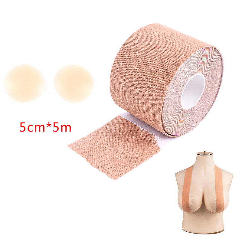 2022 5M Women Breast Nipple Covers Push Up Bra Body Invisible Breast Lift Tape Adhesive Bras Intimates Sexy
