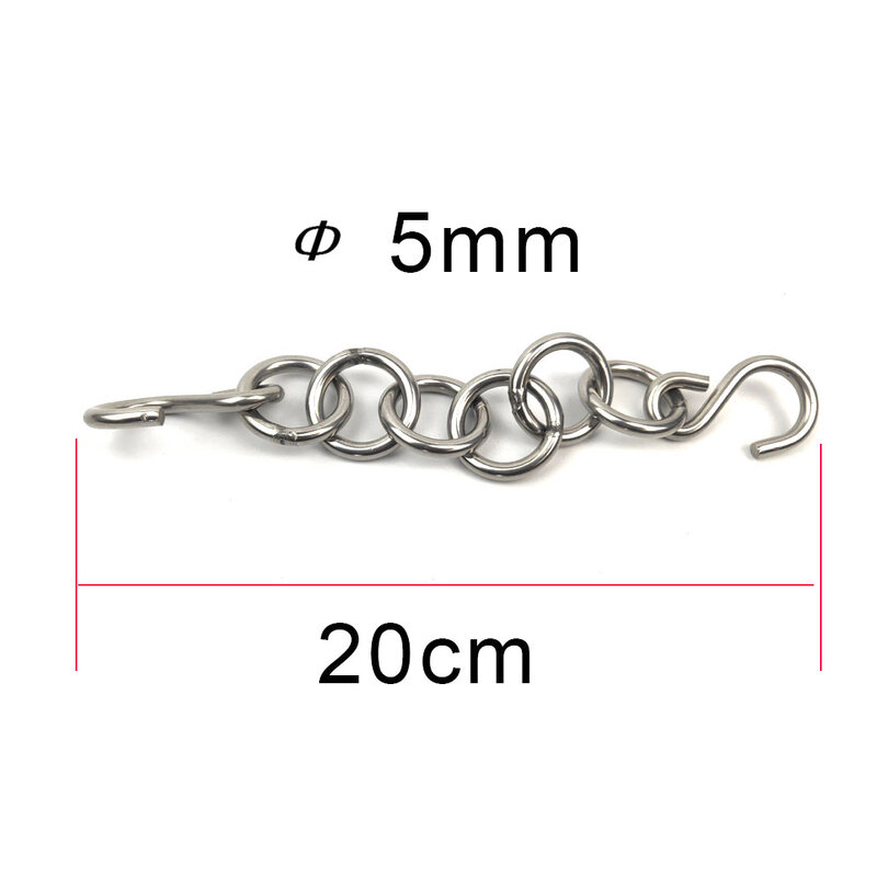 Car Dent Removal Hook Chain 20cm Length Adjustable Hook Chain For Car Dent Repair Accessory