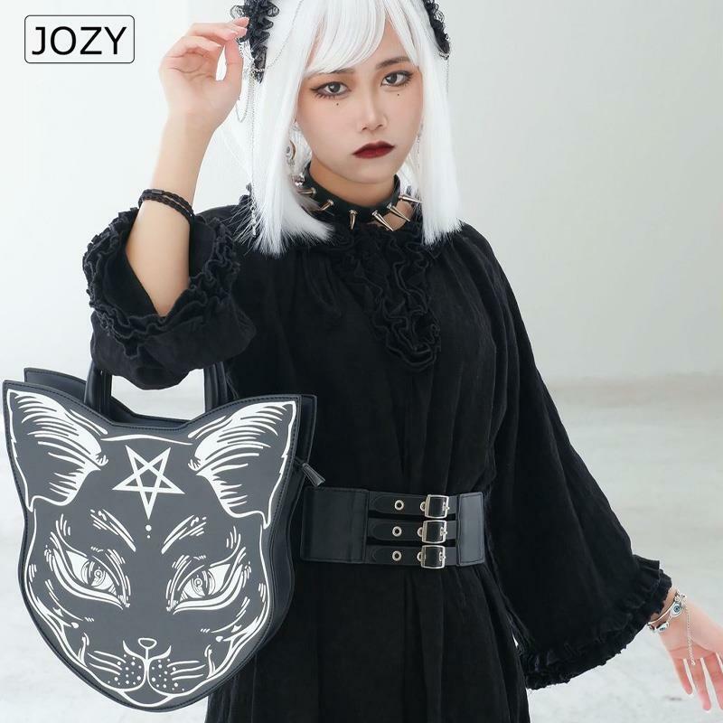 Dark Cat Crossbody Bags for Women Fashion Happy Halloween Jelly Purse All Hallows' Day Tote Bag Scary Candy Trick or Treat Kids #3