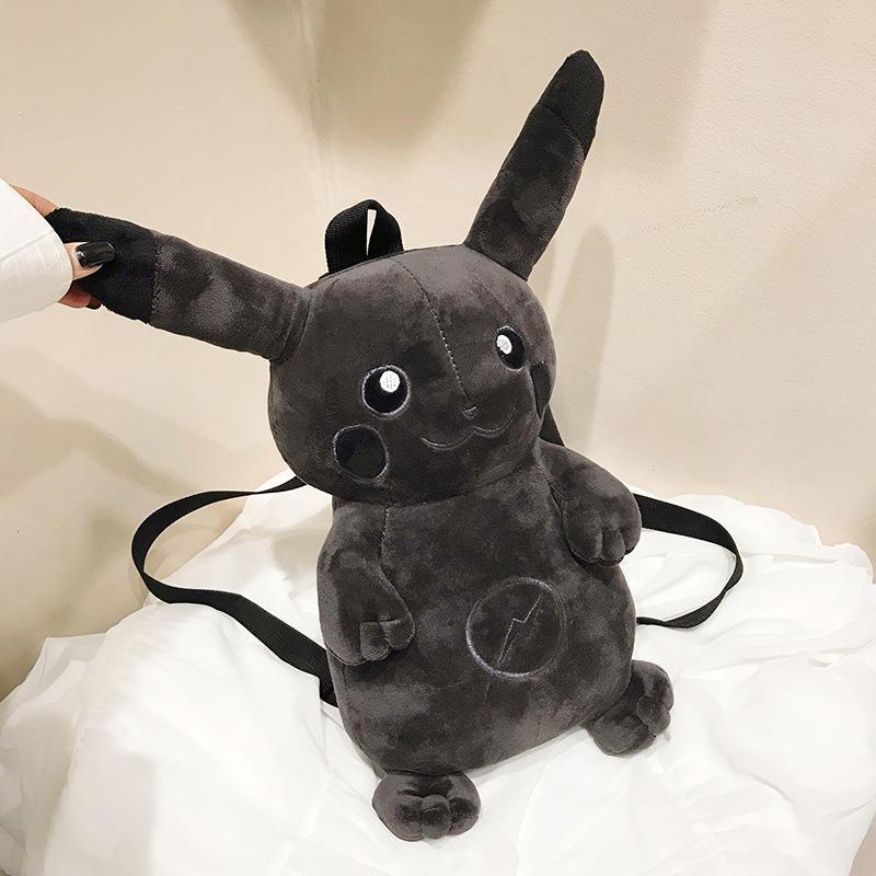 TAKARA TOMY Pokemon New Plush Backpack Pikachu Fashion Women's Backpack Cartoon Cute Student Backpack Children's Doll Gift