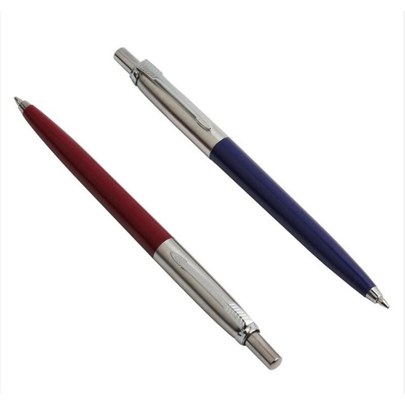 مكتب الصحافة نمط قلم حبر جاف معدني القلم الفاخرة للمدرسة مكتب الكتابة الزيتية القلم المرتبة العليا الملء السلس والكتابة بطلاقة.