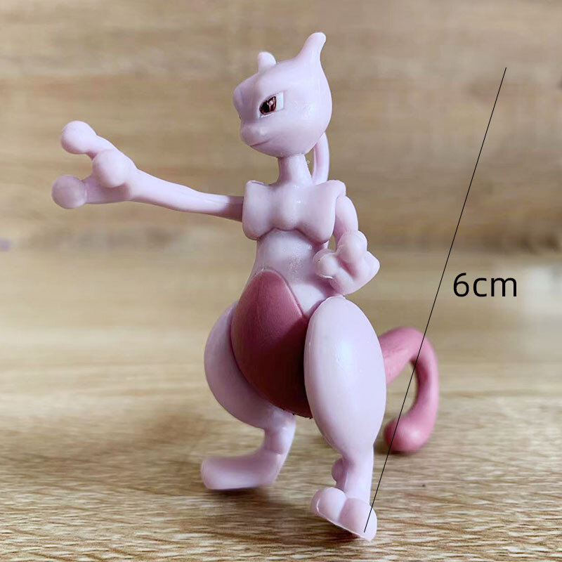 Pokemon Mini Figure Pikachu Kids Model Toys 3-5cm Exquisite Kawaii Pikachu Perfect Reproduction Anime Kid Birthday Gift