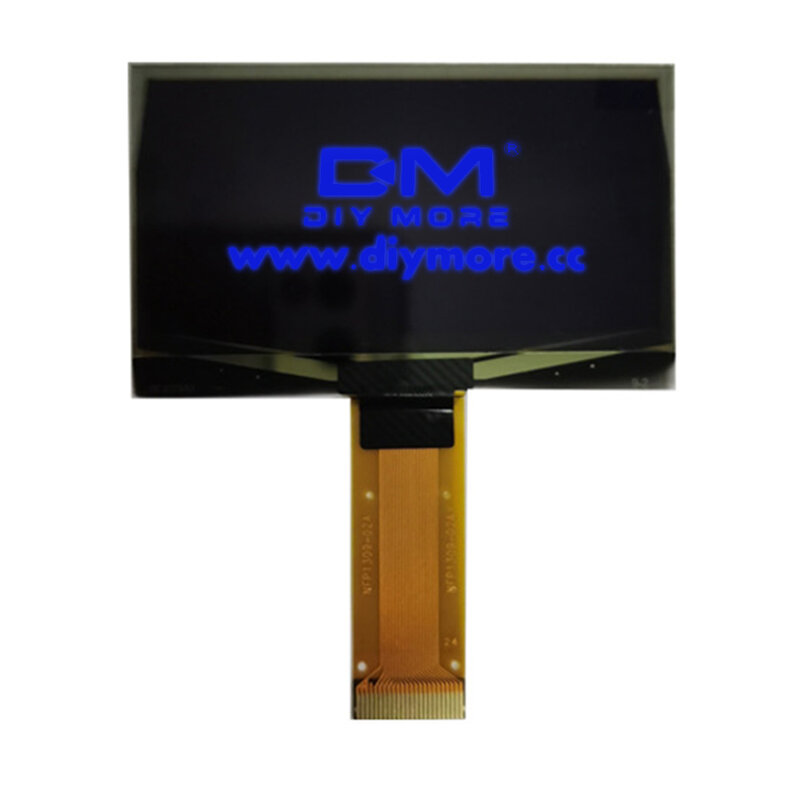 1.54 بوصة/2.42 بوصة OLED أحادية اللون عرض المجلس المكونات في 24pin/23pin نقطة مصفوفة SSD1309 128*64 أحادية اللون وحدة الشاشة