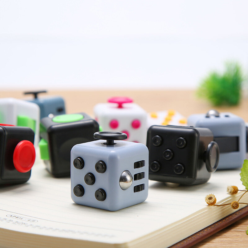Fidget Cube Toy Infinite Decompression Dice Rubik's Anti Stress for Autism Adhd Anxiety Relieve Adult Kids