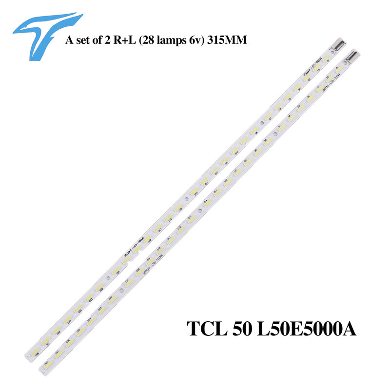 جديد 2 قطعة LED قطاع ل LE50D8800 V500HJ1-LE1 V500H1-LS5-TLEM6 V500H1-LS5-TREM6 V500H1-LS5-TLEM4 V500H1-LS5-TREM4 E117098