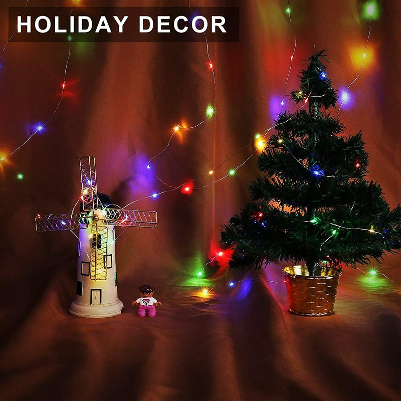 5/10/20M سلسلة النحاس سلك LED عيد الميلاد ضوء ردور عن الجنية أضواء USB بالطاقة جارلاند لحزب الوطن الزفاف ديكور