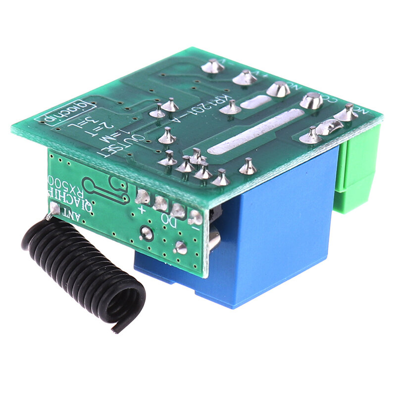1CH Channel Wireless RF Remote Control Receiver Relay Switch DIY Module 433MHz