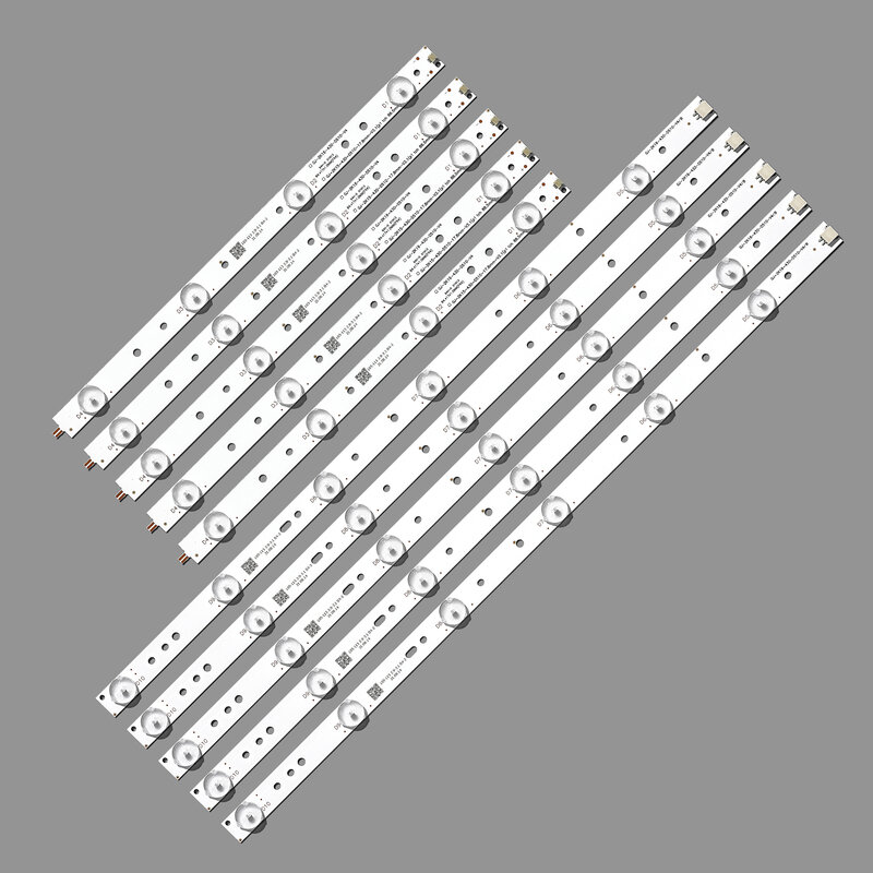 جديد 5 قطعة/المجموعة 10LED(3V) 842.5 مللي متر LED شريط إضاءة خلفي ل 43PFT4131 43PFS5301 GJ-2K15-430-D510 GJ-2K16-430-D510-V4 01Q58-A