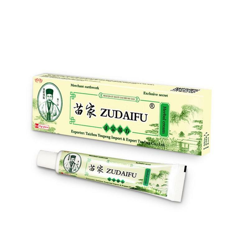 10 قطعة ZUDAIFU الأصلي 15 جرام الجسم الصدفية كريم العناية بالبشرة التهاب الجلد الأكزيماتويد الأكزيما مرهم العلاج بالجملة