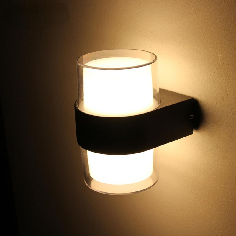 LED Lights Outdoor Wall Light，Body in Waterproof Outdoor Wall Lamps for Living Room Bedroom Stair, Bedroom Stair Garden Balcony