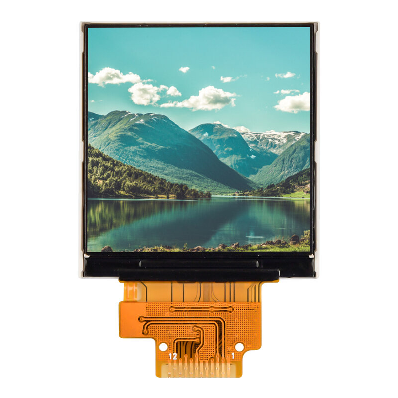 1.9 بوصة/1.54 بوصة TFT شاشة الكريستال السائل 170x320 240x240 3.3 فولت رقاقة ST7789V HD IPS 30PIN قابل للتعديل عرض 12PIN المسلسل الشاشة #2