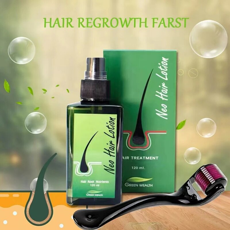 Thailand Original 120ml Neo Hair Growth Oil Hair Lotion Thailand Massage Liquid Fast Growing Germinal Anti-loss Treatment Serum