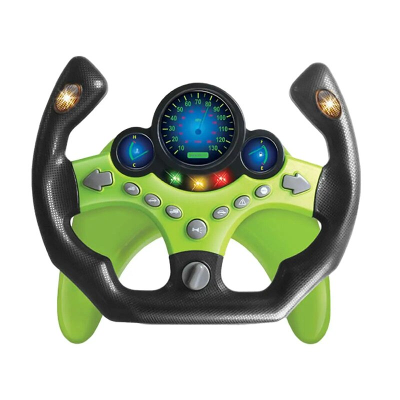 Driving Steering Wheel Toy Pretend Driving Funny Driving Controller for Kids Develop Imaginatin Copilot Play Educational Toy