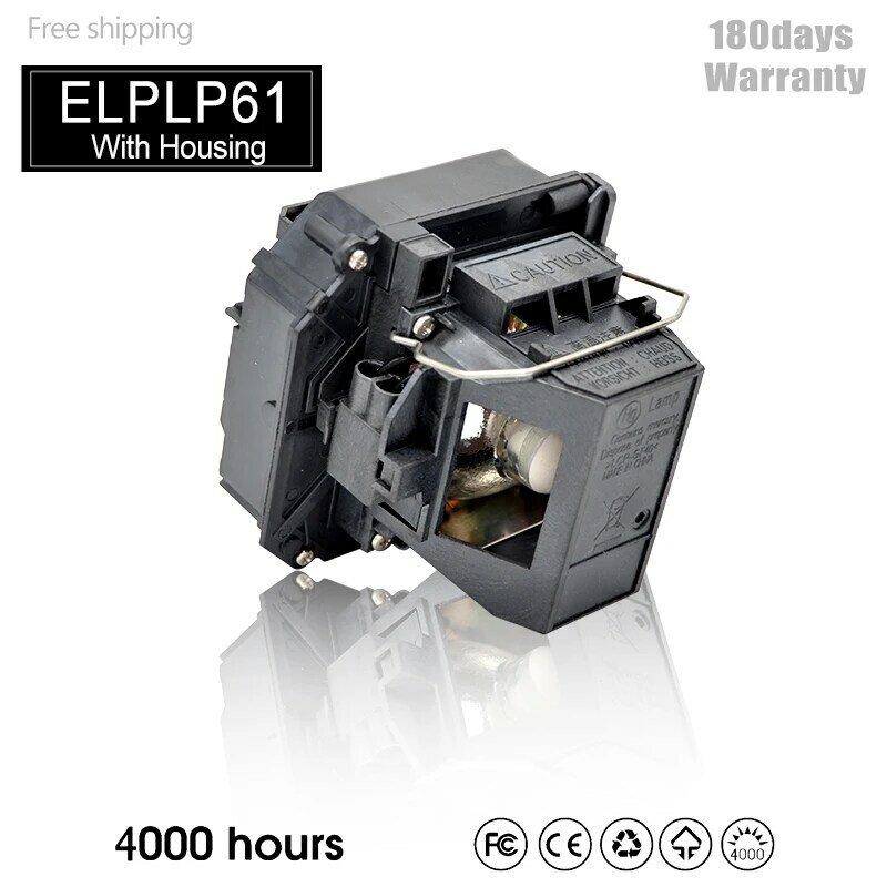 سطوع عالية ELPLP61 مصباح ضوئي لمبة لإبسون EB-C1020XN EB-C2020XN EB-915W