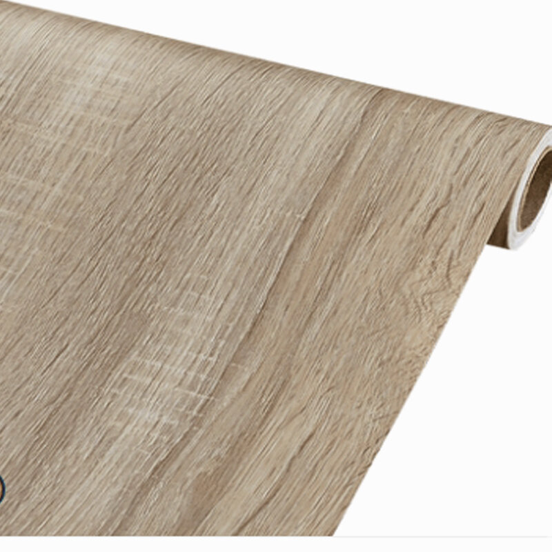 الخشب الحبوب البلاستيكية ملصقات الذاتي أثاث يتم لصقه تجديد خلفية مقاومة للمياه دولاب الجدول ديكور المنزل