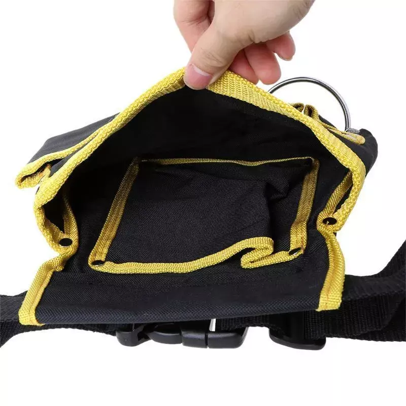 جديد أكسفورد القماش متعددة الوظائف أدوات كهربائي حقيبة الخصر الحقيبة حزام حامل التخزين المنظم #4