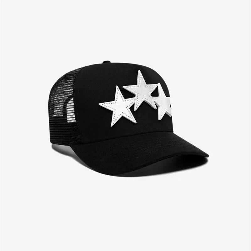 الأوروبية والأمريكية عالية الشارع Jackboy 3 نجوم Trcuker قبعة الخماسية نجمة Trcuker قبعة البرية عادية قبعة بيسبول قبعة الهيب هوب