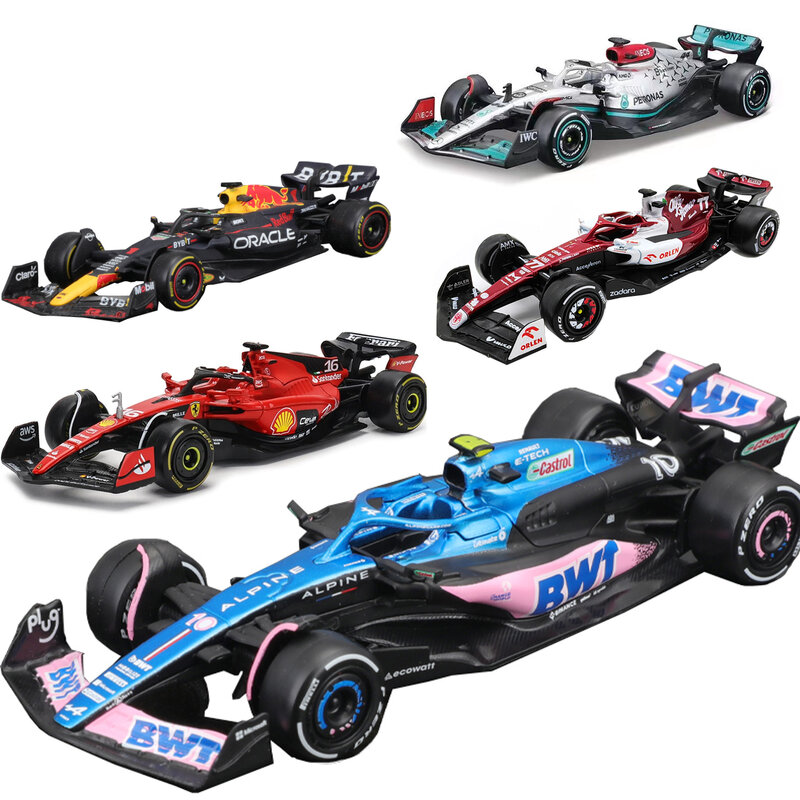 Bburago-نموذج سيارة سباق Diecast ، 1:43 ، ماكلارين ، F1 ، MCL60 ، 2023 ، سباق مرسيدس F1 ، ريد بول ، صيغة سباق ، محاكاة ثابتة ، نموذج سيارات ، هدايا