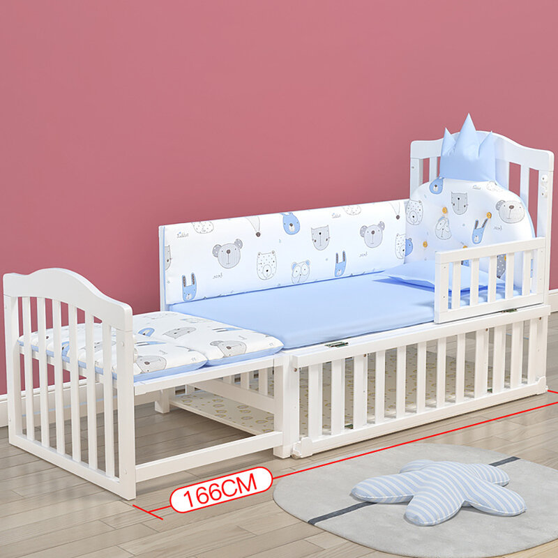 سرير أطفال خشبي متعدد الوظائف للبيع من الشركة المصنعة