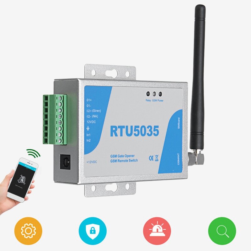 RTU5035 3G GSM بوابة فتاحة التتابع التبديل اللاسلكية باب بريموت كنترول باب الوصول فتاحة دعوة مجانية لأنظمة وقوف السيارات