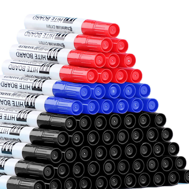 3Pcs/set Color Erasable Whiteboard Pen Liquid Ink Marker Pens 1.5mm Thin Nib Children Stationery School Supply Writting Painting