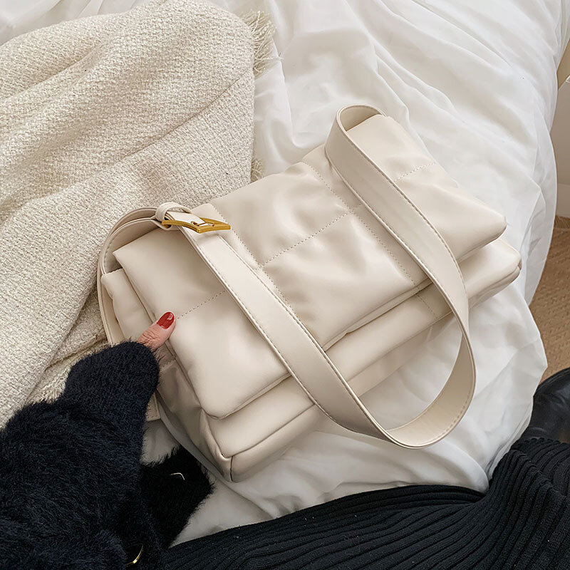 Vintage حقيبة يد نسائية المصممين حقيبة يد فاخرة المرأة حقيبة كتف أنثى-حقائب بيد ماركة الموضة