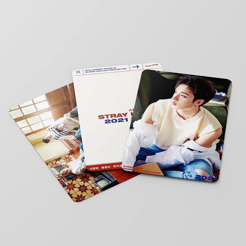 54 قطعة/المجموعة Kpop الضالة الاطفال جديد ألبوم لا صورة سهلة بطاقات HD المطبوعة بريدية LOMO بطاقات لمحبي هدية اكسسوارات