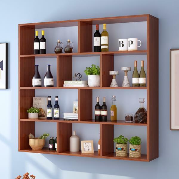 بسيطة الحديثة النبيذ الرف خزانة مشروبات الحائط مطعم مطعم الحائط النبيذ الرف الإبداعية متعددة الطبقات الرف