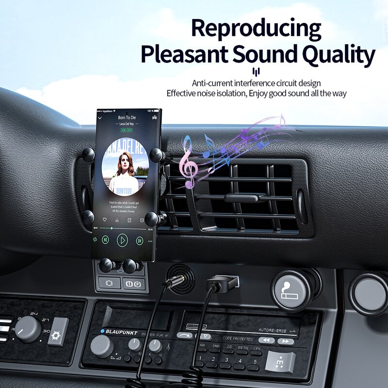 بلوتوث Aux محول لاسلكي سيارة استقبال دونغل USB إلى 3.5 مللي متر جاك الصوت الموسيقى Mic يدوي السيارات المتكلم الارسال كابل
