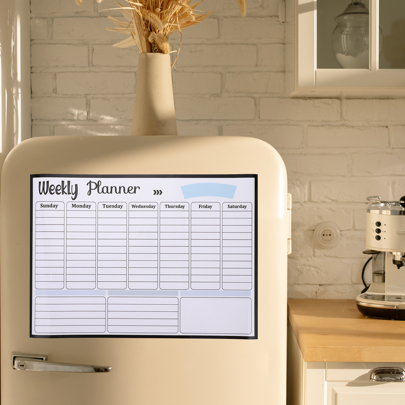 المنزلية الثلاجة التقويم متعددة الوظائف الثلاجة مجلس الجدول الزمني مريحة المجلس