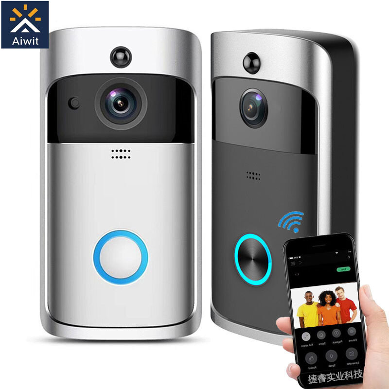 Smart Doorbell Camera Wifi Wireless Call Intercom Video-Eye For Apartments Door Bell Ring For Phone Smart Home Security Camera